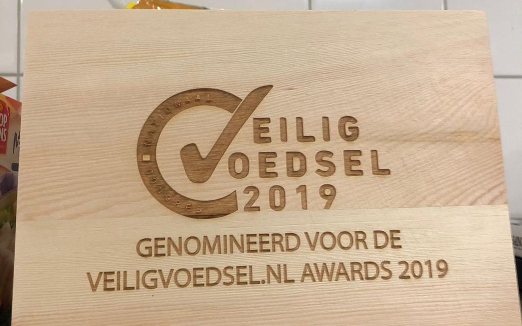 Nominatie Veiligvoedsel Award 2019