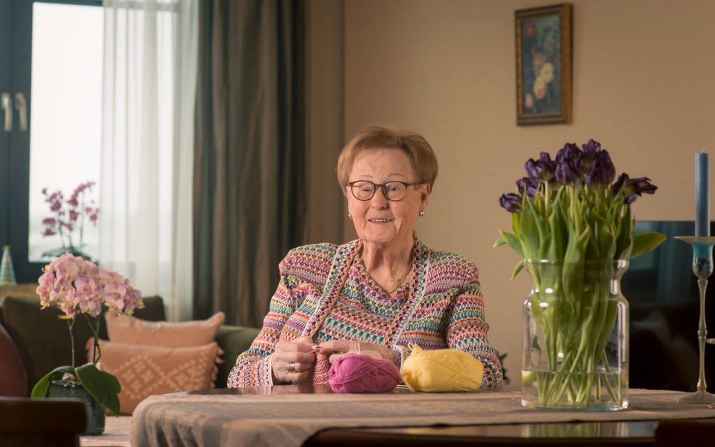 Mevrouw Sluiter woont in Villa Sluysoort