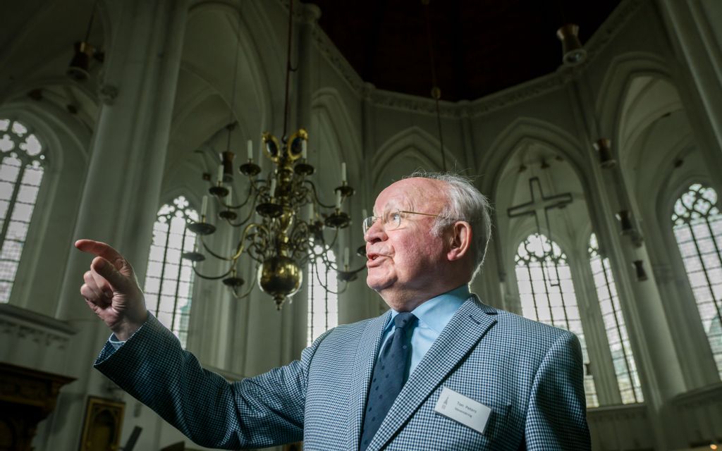 De heer Peters in de Stevenskerk te Nijmegen